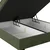 Box Krevet Maya C 160/200 cm , maslinasto zelena