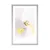 Plakat s paspartujem minimalistične sinice - 30x45 white