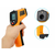 Baterijski digitalni laserski termometer z LCD do 380°C - BIGSTREN