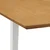 Vidaxl Raztegljiva jedilna miza MDF (80-120)x80x74 cm bela