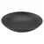 Gastro globoki krožnik Vesuvio Black 22 cm, črn (6 kos)