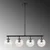 Opviq Luster Fazli-10430, 4xE14, 70x15x43-87 cm, Providni