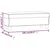 Vidaxl Klop rjava 100x35x41 cm blago