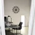 Wallity Zidni sat 48x48cm Crni