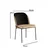 Hanah Home DR 145 V2 Stolica, 2 komada, Bež