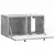 TV ormar za zid Zidne Betonska siva 59,5 x 31 x 30 cm