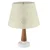 Opviq Stona lampa 302 Hazeran, 60 W, 43 cm, Bela