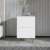 Hanah Home Noćni ormarić Imaj 40x60x35cm Beli mermer-Zlatni