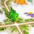 shumee Cesta - steza za avtomobile Dinozavri - Puzzle 44 kosov