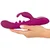 Javida 2F Silicone Dual-Action Vibrator, 7 Modes, Rechargeable, 22.5cm 54068620000