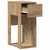 Tower stalak za računalo s ladicom boja hrasta 30x44x74 cm