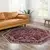Conceptum Hypnose Tepih, 90x90cm, Bordo