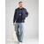 TOM TAILOR Majica modra/bela