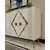 HANAH HOME Komoda Domino KB150 White Gold