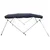 Tenda bimini s 4 luka i mrežastim zidovima 183x(170-182)x137 cm