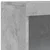 Komoda s LED svjetlima siva boja betona 181,5x37x100 cm