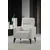 Kristal - Beige Beige Wing Chair