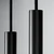 Sollux SL.1304 - Luster na sajli PASTELO, 2xG9/8W/230V, crne boje
