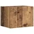TV zidni ormar Staro drvo 39 x 31 x 29,5 cm Konstruirano drvo