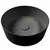 Lavabo nadgradni HATRIA HAPPYHOUR SLIM 07:00 fi440x155mm mat black