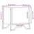 Vidaxl vidaXL Nočne omarice 2 kosa črne 40x30x40 cm, material na osnovi lesa