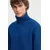 Volnen pulover A.P.C. pull walter mornarsko modra barva, WVBDK.M23248