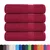 Ručnici za kupanje FROGN 4 kom bordo 100x150 cm 360 g/m2