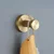 Kopalniški obešalnik 6606A Modern Brush Gold