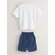 Baker by Ted Baker Komplet  mornarska / bela