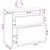 Set namještaja za kupaonicu Dimljeni hrast 81 x 40 x 84,5 cm