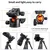 K&F Professional 35mm Metal Tripod Ball Head 360 Degree Rotating Panoramic with 1/4 inch Quick Release Plate