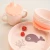 DONE BY DEER Set za jelo Foodie Wally, Roze