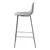 Siv plastičen barski stol 92,5 cm Whitby – Unique Furniture