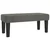 Box spring krevet s madracem tamnosivi 120 x 200 cm baršunasti