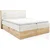 Boxspring postelja Wood 11 - 160x200 cm