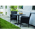 IWHOME Jedilna miza REUS antracit IWH-10120007