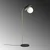 Opviq Podna lampa Anemon 13806, 37 x 30 x 138 cm, 250 cm Kabl, E27, Zlatne boje
