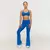 GymBeam Fierce Sports Bra Blue
