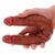 Get Real – Foreskin Silicone Double Dong 40 cm
