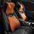 Icaroom Lumbalni jastuk za auto sedište I-650MH, 30x31x15 cm, Narandžasti
