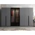 Hanah home Ormar Kale Plus 315x210x52cm Sivi