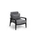 Atelier del Sofa Fotelja Apollo 77x90x84cm Siva