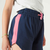 Kratke hlače za vježbanje pamučne za djevojčice mornarski plave