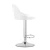 Oskar barska stolica kast white eco / chrom baza ( 3951_1-kast )