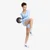 Majice adidas 3 Stripes Studio Soft Ballet Wrap Top Glow Blue/ Earth Strata S