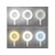 Solight WO66-W -LED prigušiva stona lampa sa klipsom LED/8W/230V 3000/4000/5000K bela