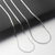 Ogrlica GL-34682 - Srebrna / 55cm / 5mm KP34682