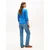 TOMMY HILFIGER Majica New Cody modra/bela