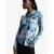 Desigual Bluza modra/temno zelena/črna