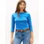 TOMMY HILFIGER Majica New Cody modra/bela